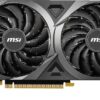 MSI Gaming GeForce RTX 3060 Ventus 2X 12G OC LHR 12GB 15 Gbps GDRR6 192-Bit HDMI/DP PCIe 4 Torx Twin Fan Ampere OC Graphics Card