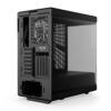 HYTE Y40 Mainstream Vertical GPU Case ATX Mid Tower Gaming Case with PCI Express 4.0 x 16 Riser Cable Included, Black - CS-HYTE-Y40-B