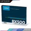 Crucial BX500 480GB 3D NAND SATA 2.5-Inch Internal SSD, up to 540MB/s - CT480BX500SSD1 - 3 years Manufacturer's Warranty