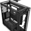 cfea498b0de188739f573107cd1faad6.jpg NZXT H710 - CA-H710B-B1 - ATX Mid Tower PC Gaming Case - Front I/O USB Type-C Port - Quick-Release Tempered Glass Side Panel - Cable Management System - Water-Cooling Ready - Black/Black