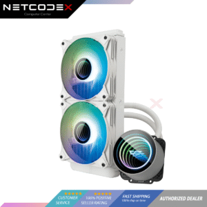 Darkflash Twister DXV2 240 Liquid CPU Cooler White DX-240 V2 Supports Intel LGA 1700 / LGA 20xx(v3) / 1200 / 115x / AMD AM4 / AM3(+) / AM2(+) / FM2(+) **New 2022 Release** DX 240 V2 White