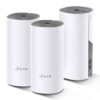 TP-Link Deco E4 AC1200 Dual Band 2.4GHz 300Mbps & 5GHz 867Mbps Whole Home Mesh Wi-Fi System (3-Pack) Qualcomm CPU Seamless Roaming Mesh Wifi MU-MIMO 802.11 k/v/r Router