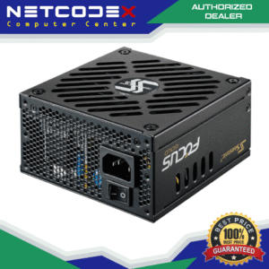 Seasonic FOCUS SGX-650, 650W 80+ Gold, Full-Modular, SFX-L Form Factor, Compact Size, Fan Control in Fanless, Silent, and Cooling Mode, Power Supply, SGX 650 SGX-650W SSR-650SGX