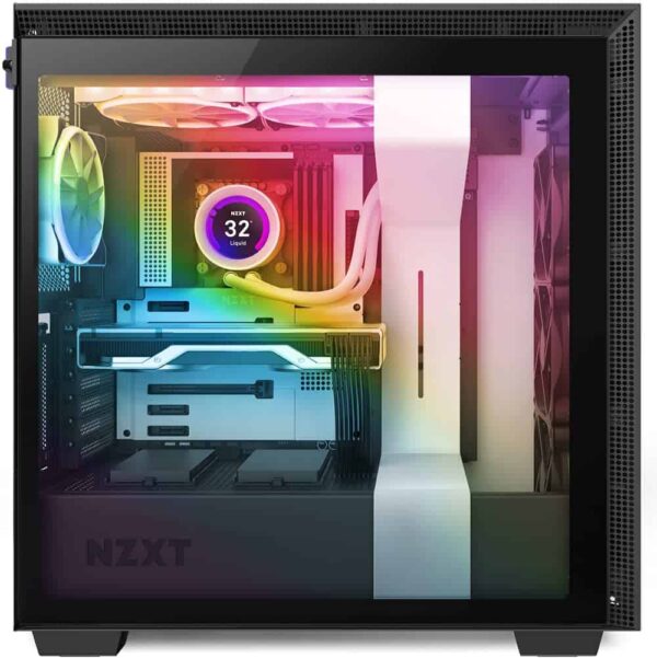 NZXT Kraken Z63 RGB 280mm White **LGA 1700 bracket included** - RL-KRZ63-RW - AIO RGB CPU Liquid Cooler - Customizable LCD Display - Improved Pump - Powered by CAM V4 - RGB Connector - AER RGB 2 140mm Radiator Fans (2 Included) LGA1700 Support