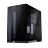 LIAN LI PC-O11 Dynamic EVO Black Tempered Glass on the Front and Left Side, Chassis Body SECC ATX Full Tower  O11 EVO Gaming Computer Case - PC-O11DEX - Black