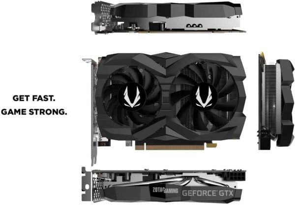 ZOTAC Gaming GeForce GTX 1660 Super 6GB GDDR6 192-bit Gaming Graphics Card, Super Compact, ZT-T16620F-10L