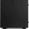 NZXT H510 Flow - CA-H52FB-01 - Compact ATX Mid-Tower PC Gaming Case - Perforated Front Panel - Tempered Glass Side Panel - Cable Management System - Water-Cooling Ready - Black