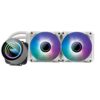 Darkflash Twister DXV2 240 Liquid CPU Cooler White DX-240 V2 Supports Intel LGA 1700 / LGA 20xx(v3) / 1200 / 115x / AMD AM4 / AM3(+) / AM2(+) / FM2(+) **New 2022 Release** DX 240 V2 White