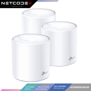 TP-Link Deco X20 AX1800 Wireless Dual-Band Gigabit Mesh Wi-Fi System (3-Pack) Router