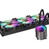 DEEPCOOL CASTLE 360EX RGB **w/ LGA 1700 support** RADIANT PERFORMANCE 360MM LIQUID CPU COOLER DP-GS-H12-CSL360EX-RGB