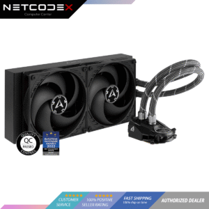 ARCTIC Liquid Freezer II 280 **NEW QC Passed / Intel LGA1700 and AMD AM5 Sockets Ready** Multi Compatible All-in-One CPU AIO Water Cooler, Compatible with Intel & AMD, Fan Speed: 200-1700 RPM - Intel 1700, 1200, 115X, 2011-3, AMD AM4 AM5 support - Black