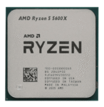 AMD Ryzen 5 5600X 6-core, 12-Thread Unlocked Desktop Processor with Wraith Stealth Cooler Tray Type CPU