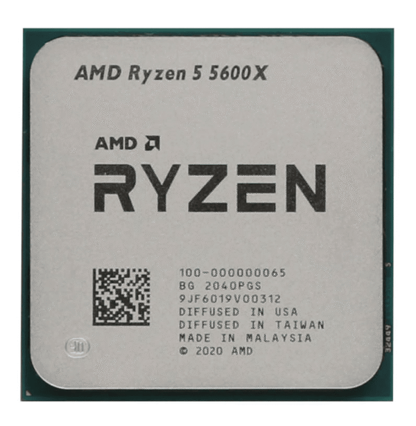 eb1eb9c38a7eceecb6fc6377812359d9.png AMD Ryzen 5 5600X 6-core, 12-Thread Unlocked Desktop Processor with Wraith Stealth Cooler Tray Type CPU