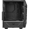 ASUS TUF Gaming GT301 Mid-Tower Compact Case for ATX Motherboards with Honeycomb Front Panel, 120mm Aura Addressable RBG Fans, Headphone Hanger, and 360mm Radiator Support, 2 x USB 3.2