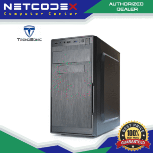 Trendsonic Saturn SA25M w/ 700W Power Supply Black Micro ATX PC Case No Fan Included