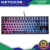Ducky One 2 TKL Pudding - Cherry MX Silent Red - RGB Black premium double shot PBT pudding keycaps RGB LED backlighting, DKON1787ST-SUSPDAZTP