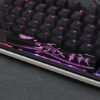 Ducky One 2 TKL RGB  Mechanical Keyboard - Cherry MX Brown Switch - PBT Double-Shot Seamless Keycaps - Detachable USB Type-C - 3 Level Angle Adjustments - Customizable RGB Light Effects, Black top white bottom (DKON1787ST-BUSPDAZT1)