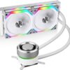 Lian Li Galahad AIO 240 UNI FAN SL Edition White  **LGA 1700 bracket included** CPU Cooler - GA-240SLA White Intel LGA1700 Support