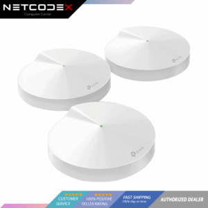 TP-Link Deco M5 (3-Pack) Dual Band AC1300 400Mbps 2.4GHz 867Mbps 5GHz Quad Core CPU Whole Home Mesh Wi-Fi Router
