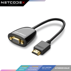 f7323277287fa157a5657cb3f76e1820.png UGREEN HDMI to VGA Converter / Adapter MM105 40253