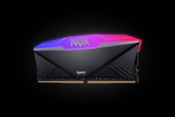 Apacer NOX RGB 16GB (2x8GB) KIT DDR4 3200MHz 1.35V CL16 (16-20-20-38) Desktop Memory Black - 2 pack