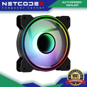 Aerocool MIRAGE 12 ARGB LED FAN - 120MM Infinity Mirror RGB design - 1pc