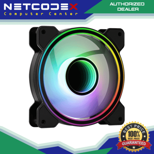 Aerocool MIRAGE 12 ARGB LED FAN - 120MM Infinity Mirror RGB design - 1pc