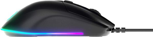 SteelSeries Rival 3 Gaming Mouse - 8,500 CPI TrueMove Core Optical Sensor - 6 Programmable Buttons - Split Trigger Buttons - Brilliant Prism RGB Lighting (62513)