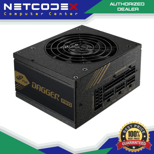 FSP Dagger Pro 650W Mini ITX Solution SFX 12V / Micro ATX 80 Plus Gold Certified Full Modular VR / 4K Ready Gaming Power Supply, SDA2-650