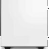 NZXT H510 Flow - CA-H52FW-01 - Compact ATX Mid-Tower PC Gaming Case - Perforated Front Panel - Tempered Glass Side Panel - Cable Management System - Water-Cooling Ready - White