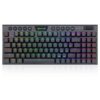 Redragon Yi K625P KB RGB USB Mini Slim Ultra-Thin Designed Wired Mechanical Gaming Keyboard Red Switch 94 Keys