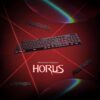 Redragon K618 Horus Wireless RGB Mechanical Keyboard, Bluetooth/2.4Ghz/Wired Tri-Mode Ultra-Thin Low Profile Gaming Keyboard w/No-Lag Cordless Connection, Dedicated Media Control & Linear Red Switch