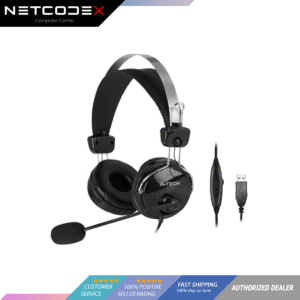 A4tech HU-7P A4tech HU-7P USB Headset A4Tech Headset | Stereo Headset | Headset for Computer/Pc/Laptop