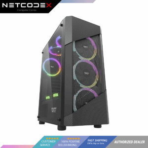 Darkflash POLLUX Mid-tower ATX Gaming Case Black | Desktop Casing
