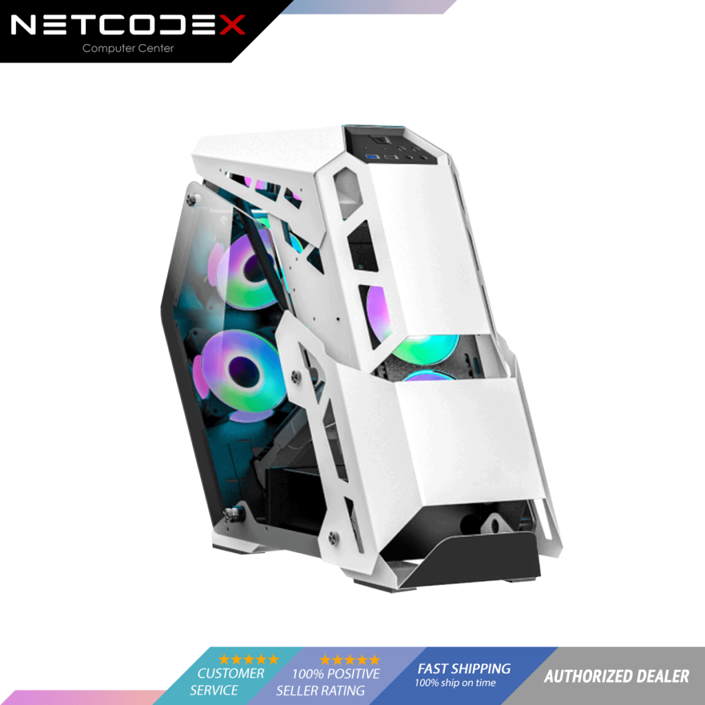 Netcodex.ph: Inplay Meteor 03 Black ATX Tempered Glass Case