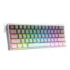 K617GGW-RGB (2) Redragon Fizz RGB Wired Mechanical Gaming Keyboard - Dust-Proof Blue Switch (Gradient Grey White) (K617GGW-RGB)