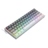 K617GGW-RGB (3) Redragon Fizz RGB Wired Mechanical Gaming Keyboard - Dust-Proof Blue Switch (Gradient Grey White) (K617GGW-RGB)