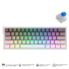 K617GGW-RGB (4) Redragon Fizz RGB Wired Mechanical Gaming Keyboard - Dust-Proof Blue Switch (Gradient Grey White) (K617GGW-RGB)