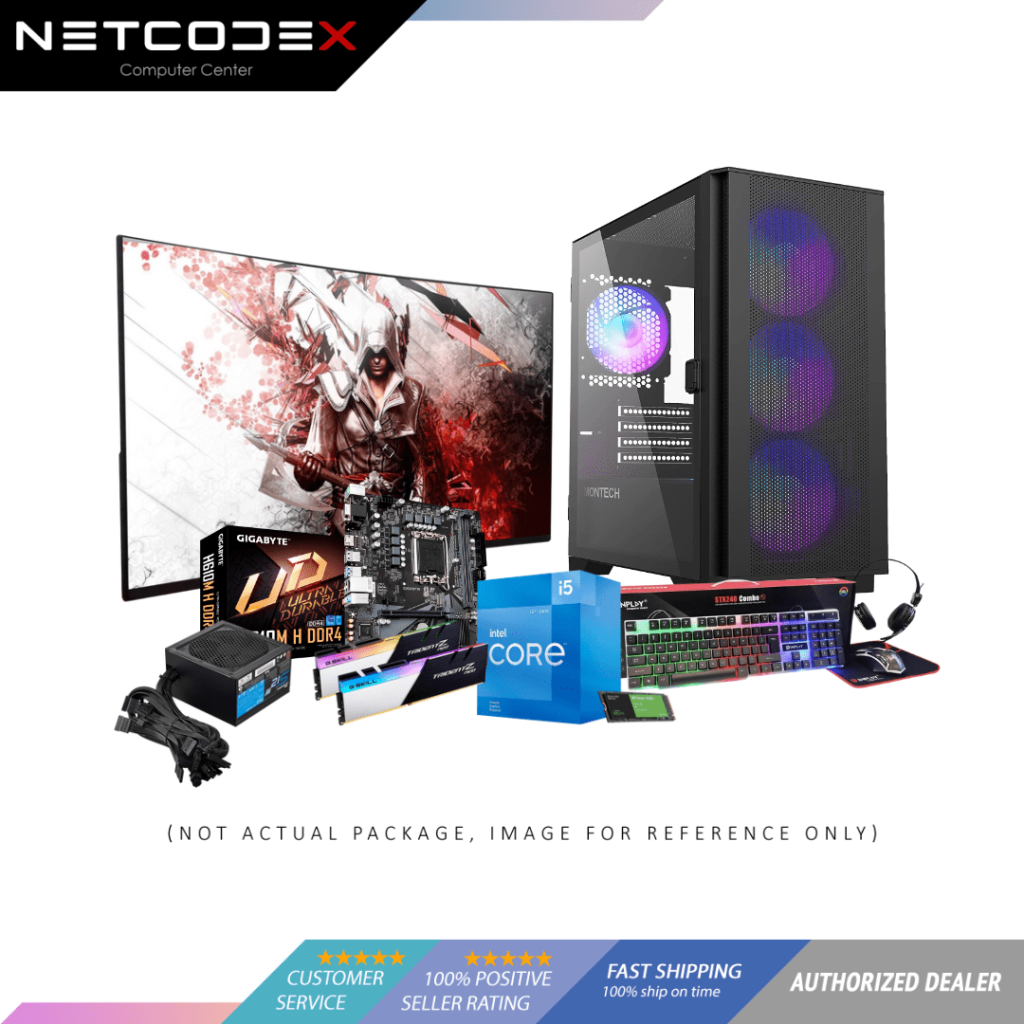 Buy AMD Productivity and Gaming PC Build 5600G 8GB RAM 256GB SSD ARGB