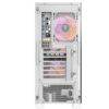 Darkflash DK361 Luxury ATX PC Case (White) w/ 4pcs ARGB Fans