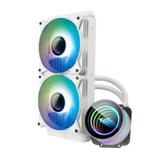 Darkflash Twister DX-240 V2.6 All-In-One 240MM Liquid CPU Cooler (White) Intel LGA 1700 AMD AM5 Ready