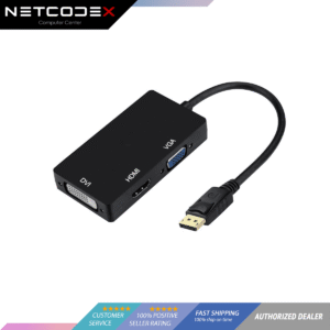 AD-LINK DP TO VGA/DVI/HDMI 3 in 1 Adapter