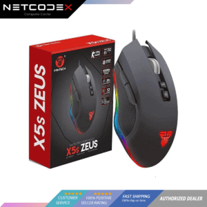 FANTECH X5s Zeus Macro Pro Gaming Mouse Black
