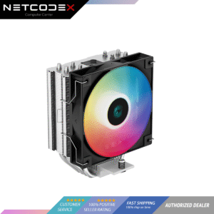 Deepcool AG400 Single tower 120mm CPU cooler Intel LGA1700/1200/1151/1150/1155 AMD AM5/AM4 - R-AG400-BKLNMC-G-1