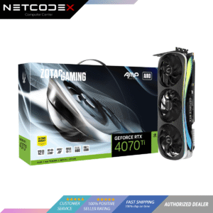 ZOTAC GeForce RTX 4070 Ti AMP Extreme AIRO Graphics Card - ZT-D40710B-10P