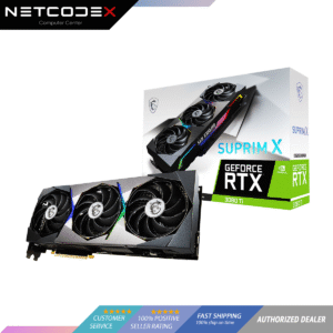MSI Suprim GeForce RTX 3080 Ti LHR 12GB GDDR6X PCI Express 4.0 ATX Video Card RTX 3080 Ti SUPRIM X 12G