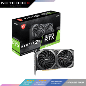 MSI Ventus GeForce RTX 3060 Ti 8GB GDDR6 PCI Express 4.0 Video Card RTX 3060 Ti VENTUS 2X 8G OC LHR