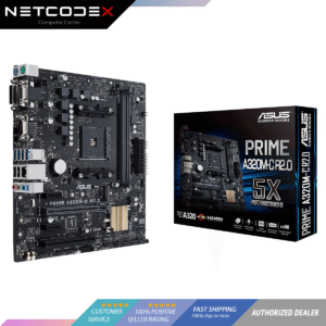 ASUS Motherboard Prime A320M-K AMD A320 AM4 Memory Slots 2×288pin DDR4 HDMI VGA M.2 Micro-ATX