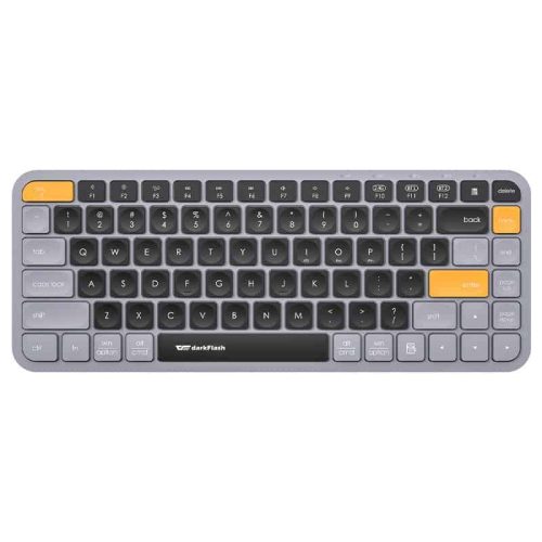 Darkflash V200 Wireless 2.4G and Bluetooth Keyboard (Brown Sugar)