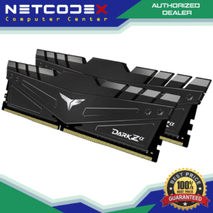 ginee_20230421134257824_4510188196.png TEAMGROUP T-Force Dark Za 32GB Kit (2x16GB) DDR4 Dram 3200MHz (PC4-25600) CL16 (CL16-20-20-40) 288-Pin Desktop Memory Module Ram (Black) - TDZAD432G3200HC16CDC01